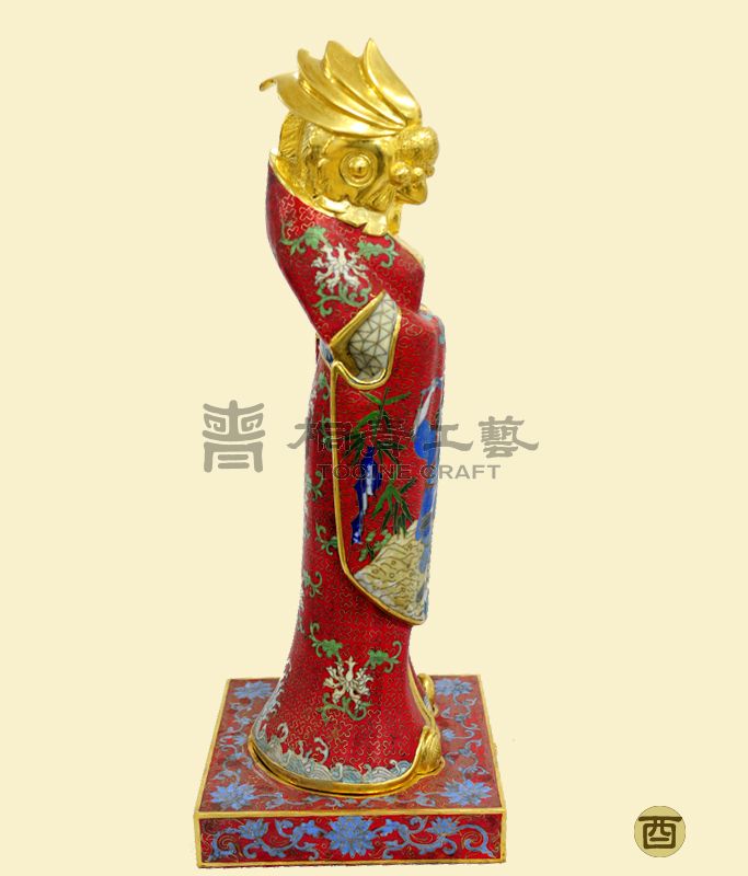 酉雞(琺瑯鎏金)