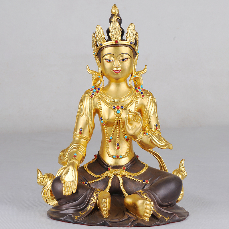 鎏金救度母坐像