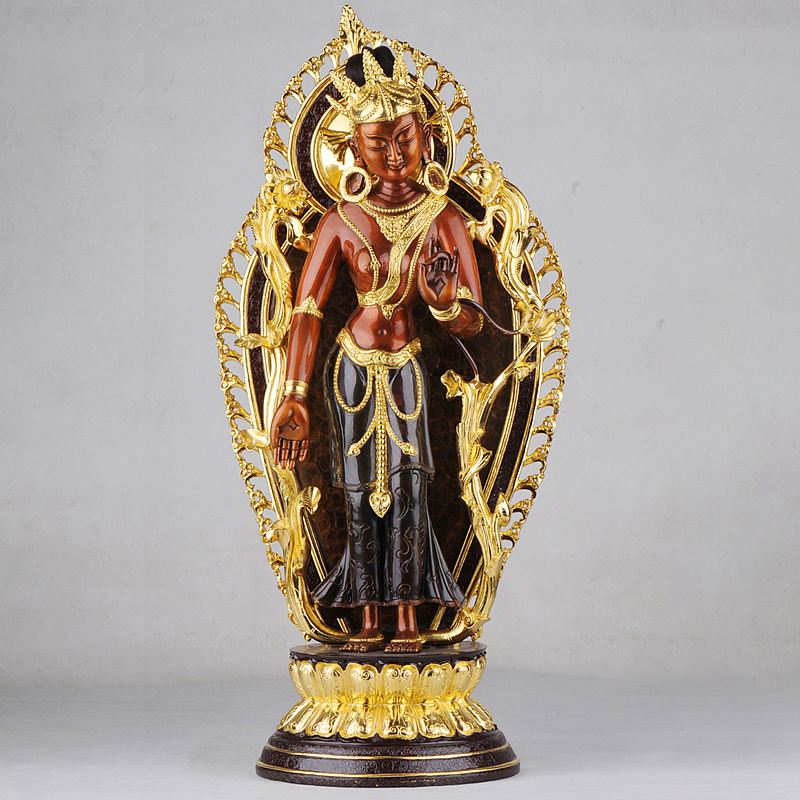 綠救度佛母立像